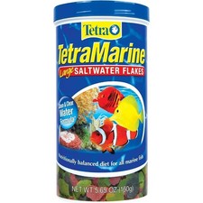 Marine Fish Food High Protein Flakes ProCare Formula Clear Water Daily Feeding