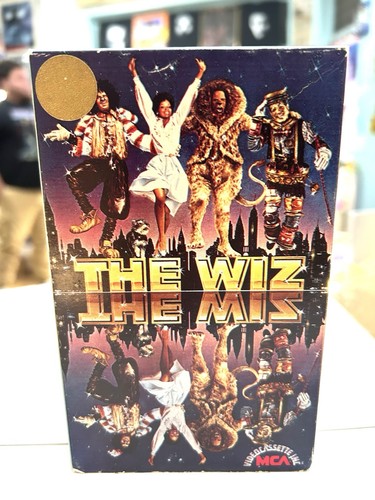 THE WIZ Betamax Tape (NOT VHS) 1983 UNTESTED - Michael Jackson Diana Ross - BETA - Picture 1 of 7