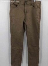 Banana Republic Mens Tan 5-Pocket Design Straight Leg Chino Pants Size 36/34