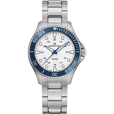 Hamilton Khaki Navy Scuba Silber Herren Armbanduhr H82231150