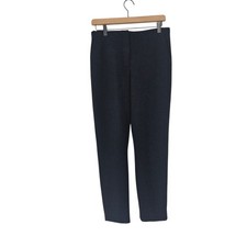 Babaton Artizia Navy Blue Front Zipper Mid Rise trousers size 4