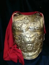 18 Guage Medieval Steel Roman Cuirass Knight Reenactment Breastplate HG Armor