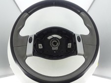 MINI R50 2006 Cooper Park Lane 2 Spoke Steering Wheel Black Grey Leather 6760568