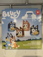 Bluey Perler Fuse Bead Craft Kit 1000 Beads DIY Kids Activity Set Age 6 New