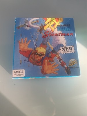 Sky High Stuntman - Commodore Amiga  -  Complete - very good condition