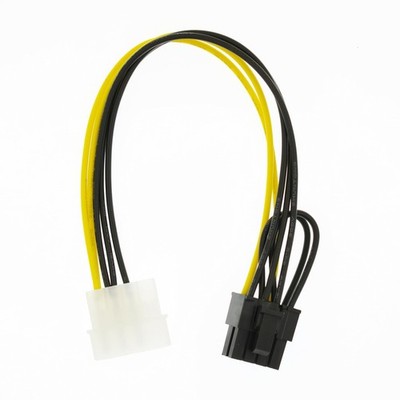 YiKaiEn 4 Pin Molex to 8 (6+2Pin) Video Card GPU 1 Pack, 8