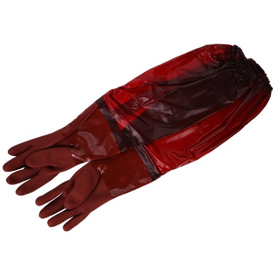 #ad #ad Rubber Gloves Pond Accessories Waterproof Garden Chemical for Men $22.86