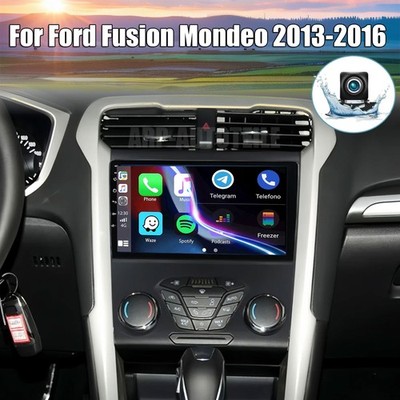 2+32G Android 13 Car Radio Carplay GPS Navi MP5 For Ford Fusion Mondeo 2013-2016