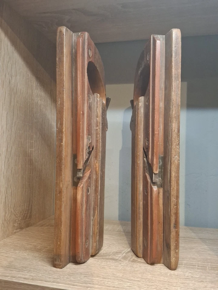 MAGNIFIQUE PAIRE RABOT BOUVET PARQUETEUR OUTILS ANCIENS CADEAU DE NOEL 1200 - Photo 4/4