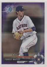 2017 Bowman Draft Chrome Purple Refractor 191/250 Forrest Whitley #BDC-58 2r7