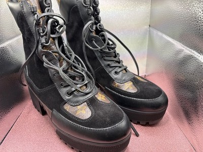 LOUIS VUITTON LAUREATE PLATFORM DESERT BOOT (PD2095262)