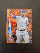 2020 Topps Chrome Sapphire Edition Orange #/25  Tyler Chatwood #698