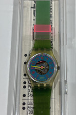 Vintage 1992 Swatch Watch Lady Summer LK141 S...