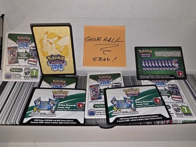 Pokemon TCG Online Code Cards - UNUSED - PICK SET! CODES EMAILED! FAST DELIVERY!