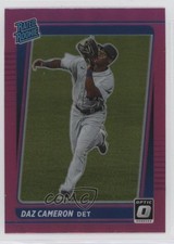 2021 Panini Donruss Optic Rated Rookie Pink Prizm Daz Cameron #85 1u6