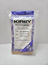 NEW SEALED 9 Genuine Kirby Micro Magic Filtration Vacuum Cleaner Bags 197394