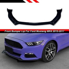 For 2015-17 Mustang Gt Front Bumper Lip Chin Spoiler Splitter -performance Style For 2015-17 Mustang Gt Front Bumper Lip Chin Spoiler Splitter -performance Style