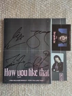 Yg Blackpink Promo Sticker HOW YOU LIKE THAT Album Autographed Hand Signed