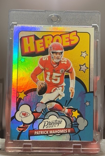 Patrick Mahomes Holo Refractor SSP Panini Chiefs Mvp Mint