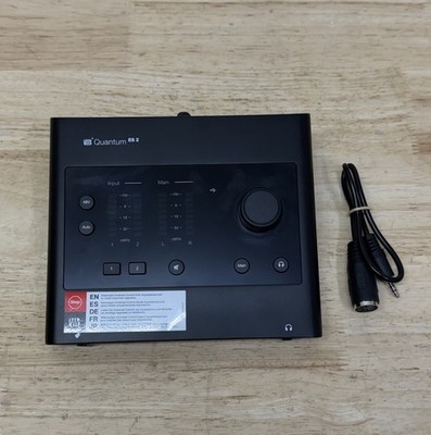 PreSonus Quantum ES 2 USB Audio Interface Phantom Power Headphone Out