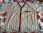 SALE! NWT Vtg 70s SELKIRK Men’s PJs-Top & Shorts Striped Cotton & Polyester Sz L — photo 3