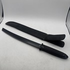 BUDK Knives SpeciaL Black  Handle Fixed Blade Hunting Knife With Sheath Bk1217 — photo 1