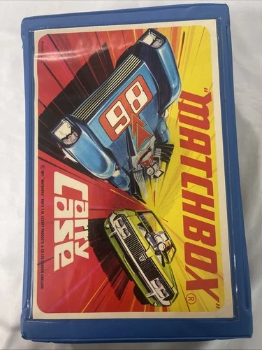 VTG 1971 Lesney Matchbox Superfast Carry Case Near Mint Condition Holds 24 Cars