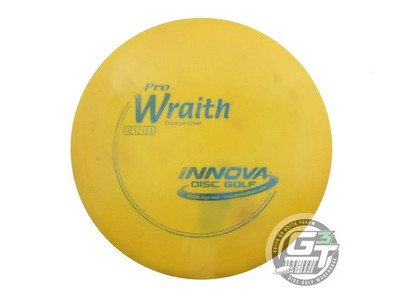 USED Innova Pro Wraith 175g Yellow Blue Foil Distance Driver Golf Disc