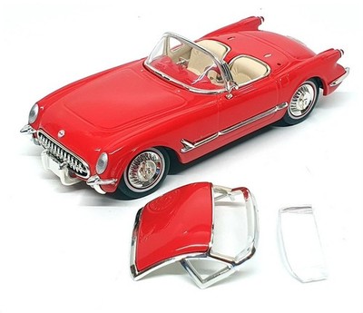 Action Maßstab 1:32 AC1955 - Chevrolet Corvette Zora Arkus-Duntov rot