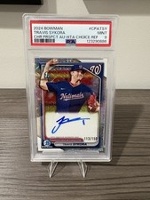 2024 Bowman Chrome Prospect Travis Sykora HTA Refractor /150 PSA 9 #CPA-TSY