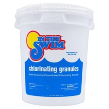 In The Swim Granular Pool Chlorine - Di-Chlor Pool Shock - 40 Pounds