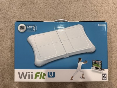 Nintendo Wii Fit U Bundle Wireless Balance Board & Fit Meter for