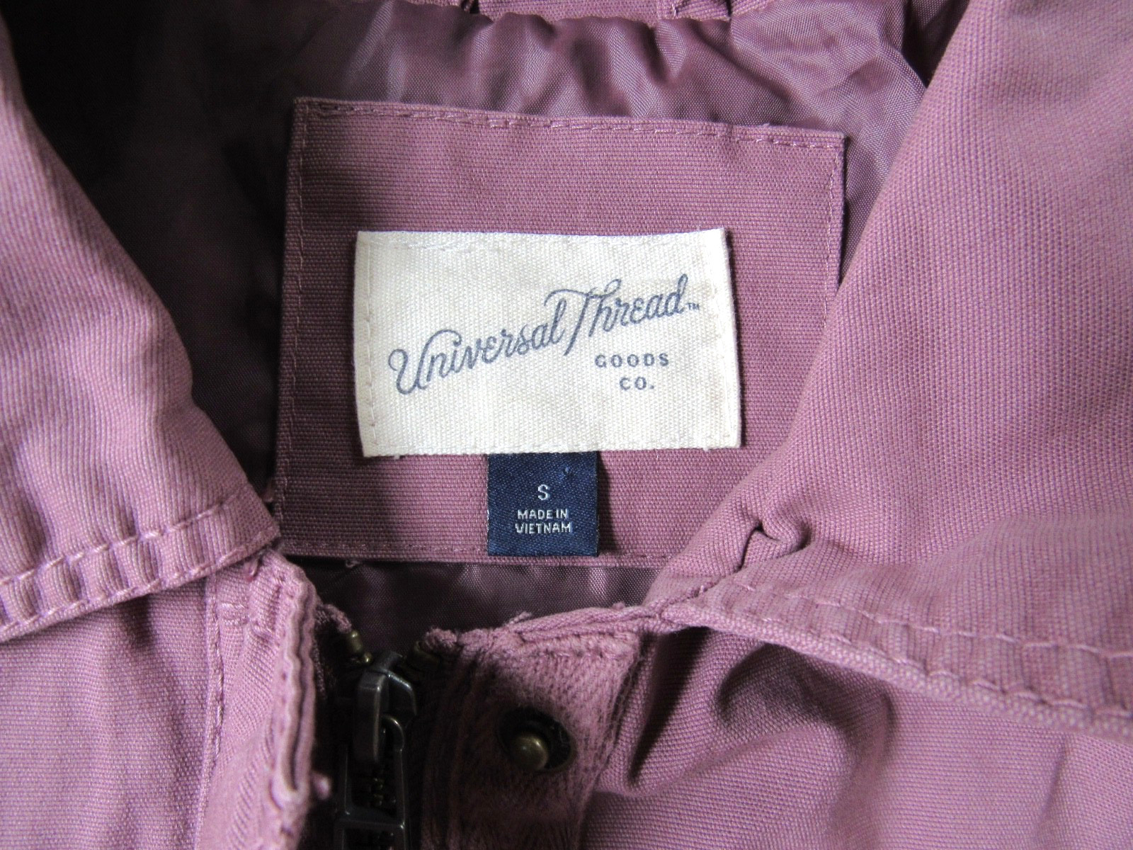 Universal Thread Utility Jacket Dusty Purple Mauv… - image 7