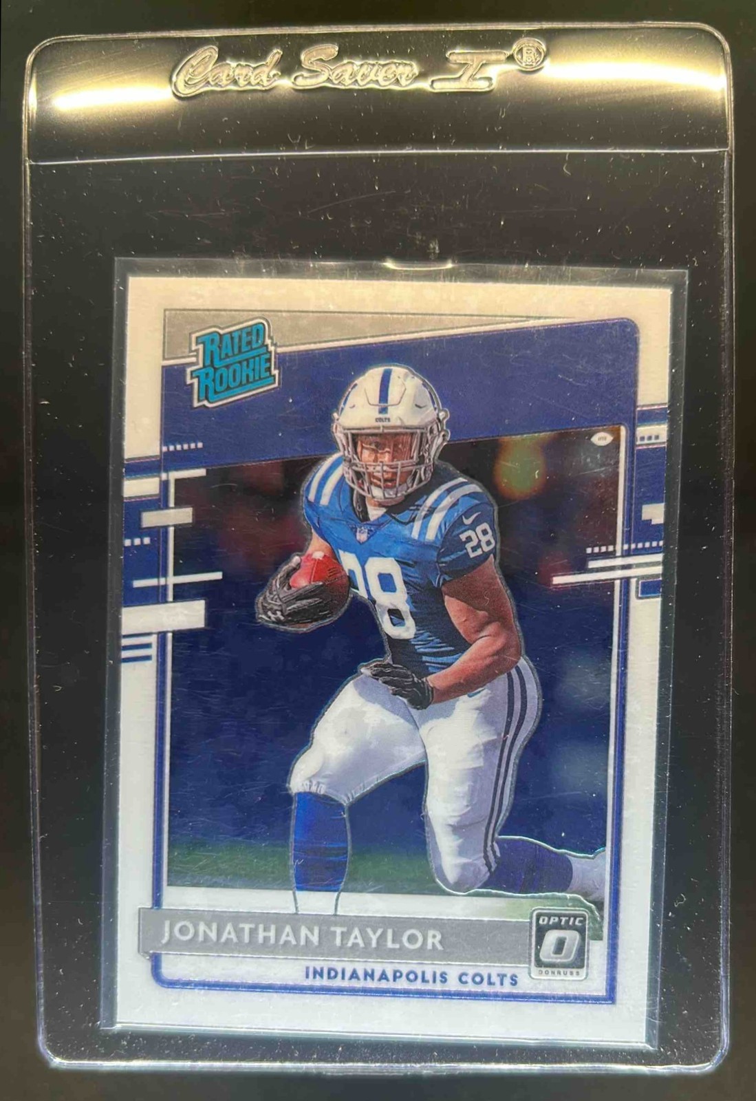2020 Donruss Optic Jonathan Taylor Rookie RC #167 Colts