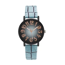 Women'S Watch Antique Leather Strap Wristwatch Women Quartz Watches Luxury Retro
