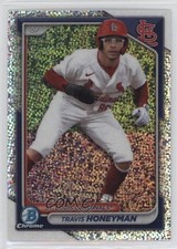 2024 Bowman Chrome Prospects Speckle Refractor /299 Travis Honeyman #BCP-46 jv5