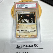 Regirock ex 2005 EX Emerald #99/106 Holo PSA 8 Pokémon TCG English