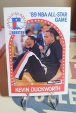 1989-90 NBA Hoops 🏀 Kevin Duckworth #193 Houston Rockets 🔥