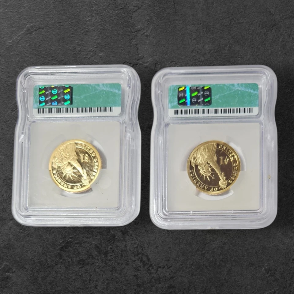 2008-S Andrew Jackson Presidential Dollars ICG PR69 Certified Uncirculated Coins - Image 3 of 4