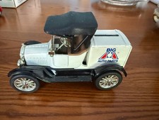 ERTL 1918 Ford Model  T  Runabout Coin Bank. Limited Edition. Big A Auto Parts.
