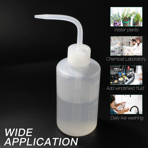 2Pcs Plastic Wash Bottle 250ml Plant Squeeze Bottle, Wash Squirt Bottle, Succ... - Picture 7 of 7