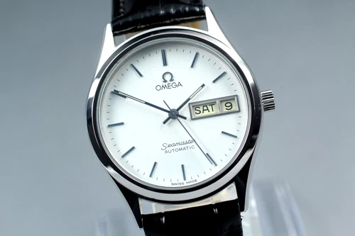 [N MINT] OMEGA Seamaster 166.0278 Cal.1020 Automatic Day/Date Men's From JAPAN