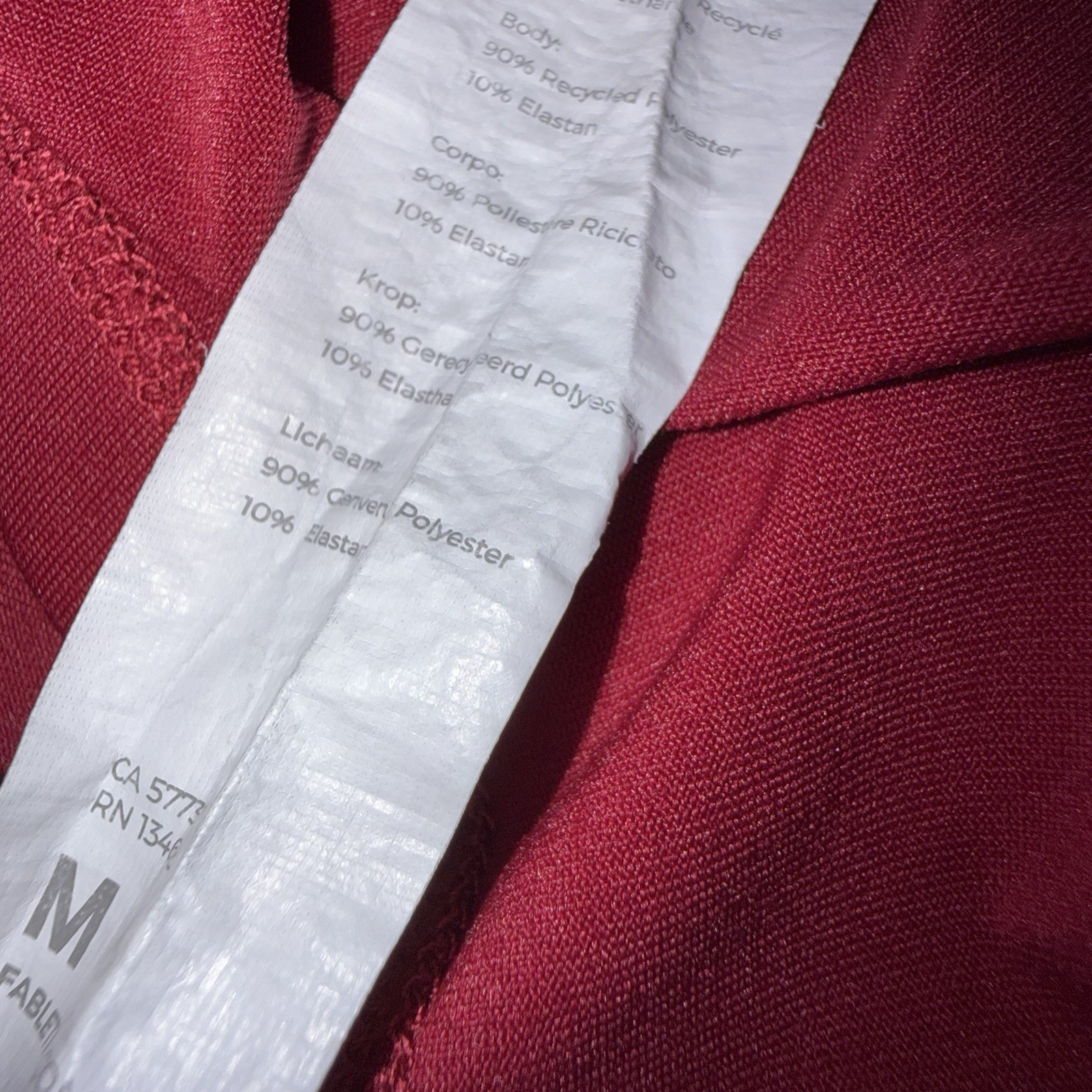 Fabletics Active Tank Top Medium Red – Open Back … - image 7