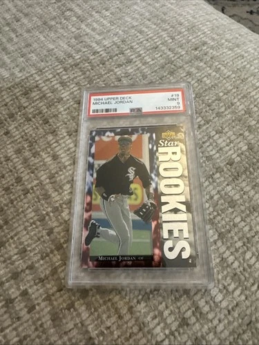 1994 Upper Deck Michael Jordan #19 Star Rookies Baseball PSA 9