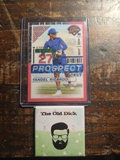 2024 Panini Prospect Edition Yandel Ricardo #131 Pink Velocity Prizm /79 (RC)