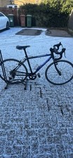 Islabike Luath 26, silver and blue road bike + 8 gears