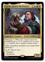 Cayth, Famed Mechanist #6 Commander: Modern Horizons 3
