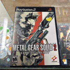 Metal Gear Solid 2: Sons of Liberty (Sony PlayStation 2, 2001) Complete