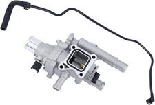 Engine Coolant Thermostat Housing Assembly Kit (with Throttle Body Inlet Heater