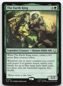 The Earth King 172 - Avatar: The Last Airbender (MTG)